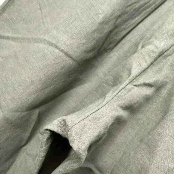 Grae Cove Linen Blend Pants Size XL Cropped Lagenlook TikTok Viral Blogger - Picture 13 of 16